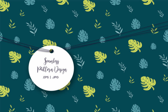 Botanical Leaves Seamless Pattern
