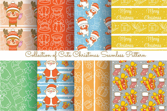 Cute Christmas Pattern Collection