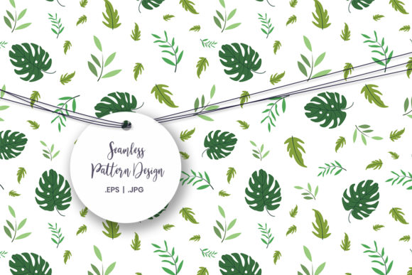 Digital Paper - Tropical Pattern: A Strategic Design for Creative and Business Applications