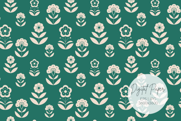 Folk Art Flower Pattern: A Timeless Design Resource for Creative Projects