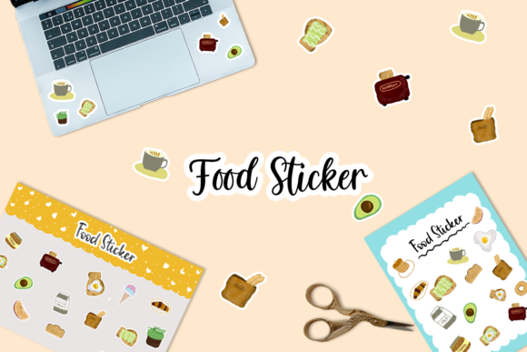 Food Sticker Clipart: A Versatile Creative Resource