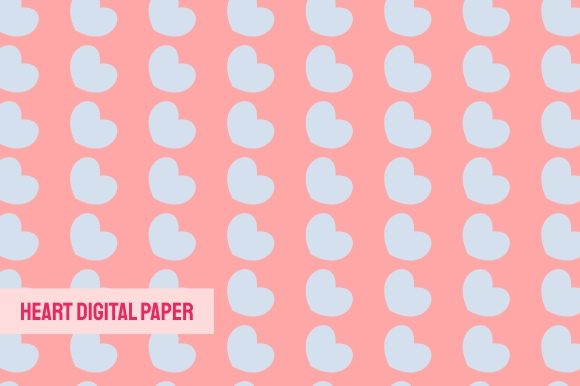 Heart Digital Paper: Seamless Creative Freedom