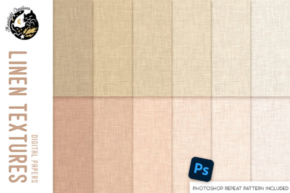 Linen Digital Paper Patterns: Soft, Sophisticated Textures for Real Creative Projects