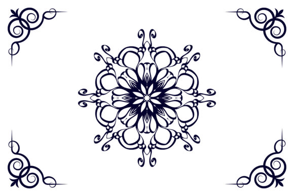Mandala Decoration Henna Art
