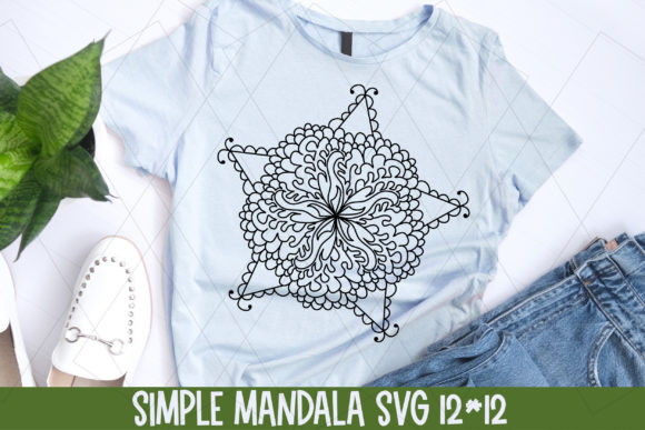 Mandala Simple Patterns: Simple Mandala