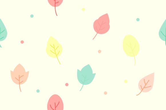 Pastel Leaf Seamless